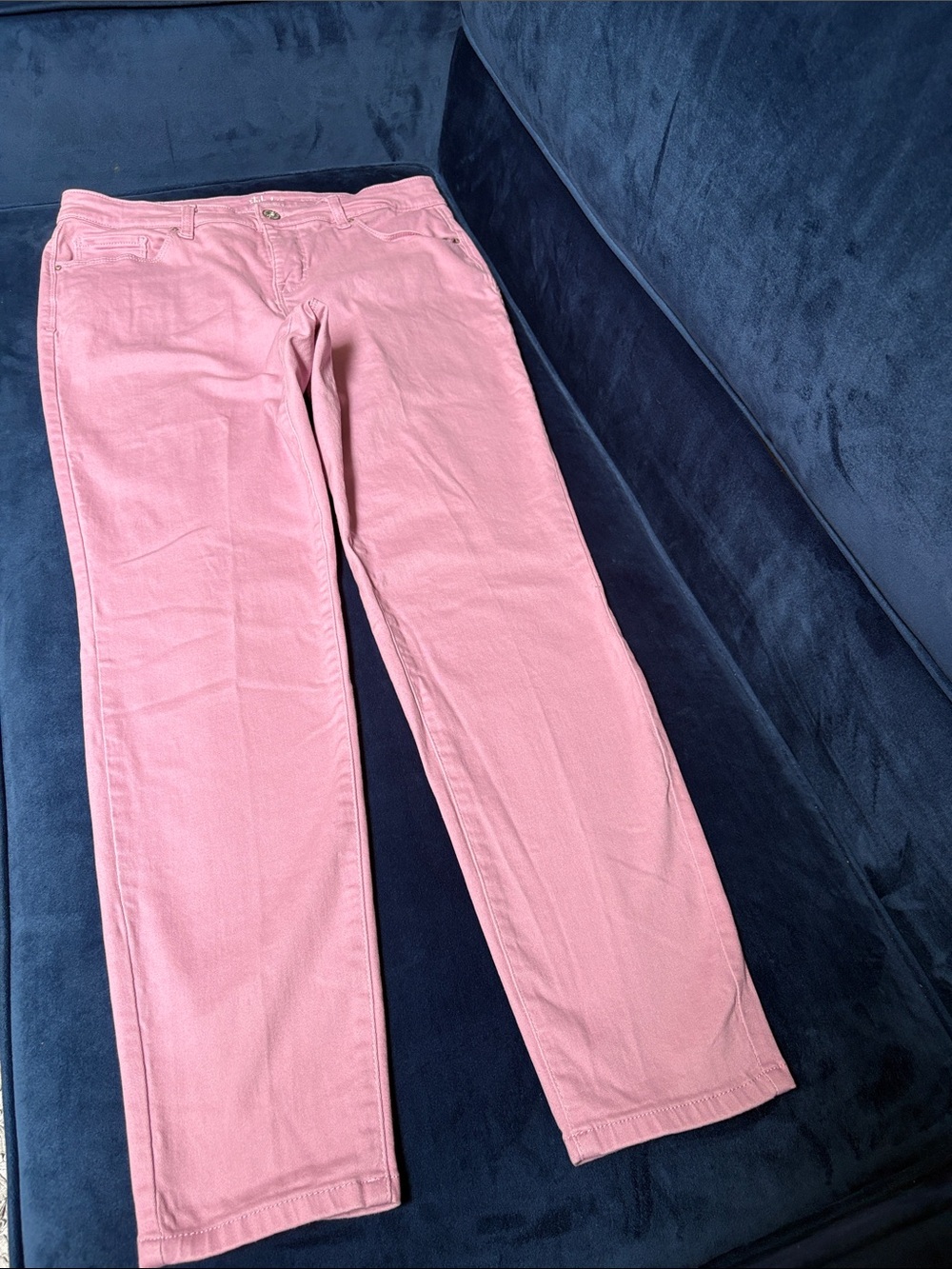 Style & Co. Dusty Rose Curvy Skinny Leg Jeans